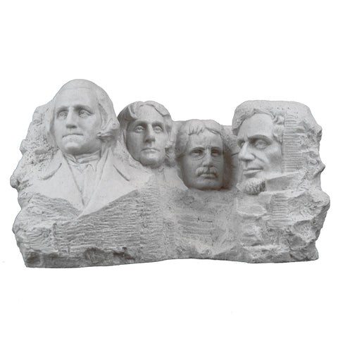 Mount Rushmore National Memorial Polystone Figurine Miniature Statue 11.5"L New