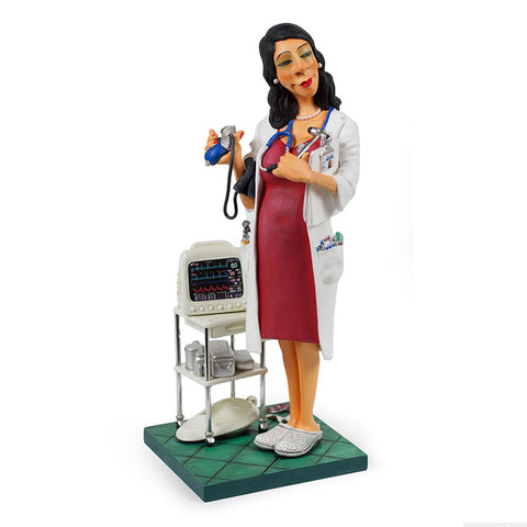 Madam Doctor by Guillermo Forchino Caricature Figurine Miniature 9"H New