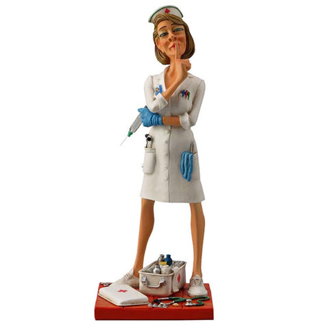 The Nurse by Guillermo Forchino Caricature Figurine Miniature 9.5"H New