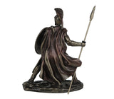 Leonidas Greek Spartan Warrior King Bronze Figurine Miniature Statue 4"H New