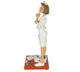 The Nurse by Guillermo Forchino Caricature Figurine Miniature 9.5"H New